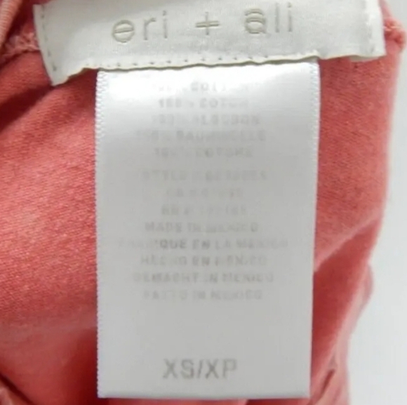 Eri + Ali Distressed Crew Neck Tee - Picture 2 of 3